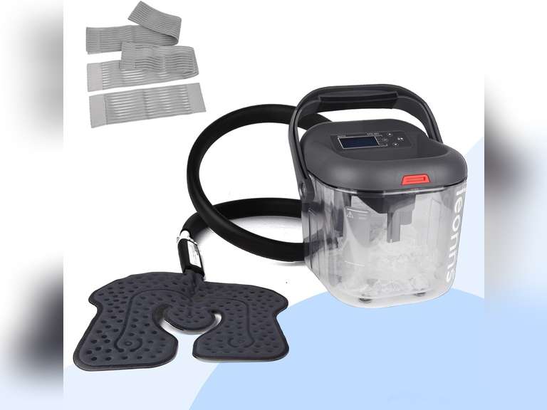 Cold Therapy Machine for Knee, Shoulder, Back and Hip After Surgery - Cryotherapy Machine with Universal Pad for Use in Multiple Places (Ice Machine + Universal Pad Included)(similar model) 180