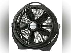 Lasko Wind Machine Air Circulator Floor Fan with 3 Speeds, A20302, 23" High, Gray 60