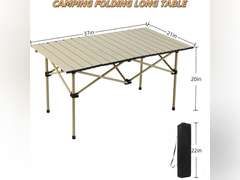 (Similar)Folding Camping Table, Portable Beach Table,with Portable Bag Suitable for Indoor, Outdoor, Camping, Backyard, Party, Patio, The Yellow Camping Table at The Beach 39