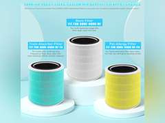 (Similar)Replacement Filter fit for LEVOIT Core 400S 400S-RF Core400S-RF-TX LRF-C401S-WUS LRF-C401-GUS 3-in-1 Activated Carbon Air Purifie-r Filter 1 Pack Green LUXRILIX 27