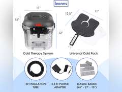 Cold Therapy Machine for Knee, Shoulder, Back and Hip After Surgery - Cryotherapy Machine with Universal Pad for Use in Multiple Places (Ice Machine + Universal Pad Included)(similar model) 180