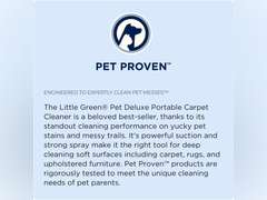Bissell Little Green Pet Deluxe Portable Carpet Cleaner and Car/Auto Detailer, 3353, Gray/Blue 140