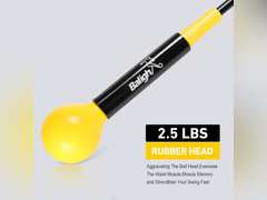 Golf Swing Trainer Aid and Correction for Strength Grip Tempo & Flexibility Training Suit for Indoor Practice Chipping Hitting Golf Accessories 43