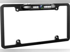 (Similar)GLK License Plate Backup Camera HD Front Rear View Reverse Camera with 7 LED Night Vision 170 Degree Viewing Angle, Waterproof, for Cars 30