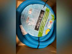 U.S. Pool Supply 1-1/2" x 25 Foot Professional Above Ground Swimming Pool Vacuum Hose with Swivel Cuff - Removable Cuff, Cut to Fit - Compatible with Filter Pumps, Filtration Systems, Chlorinators 30