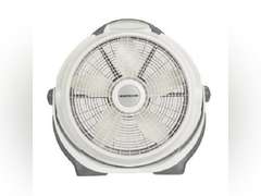 Lasko Wind Machine Air Circulator Floor Fan with 3 Speeds, A20302, 23" High, Gray 60