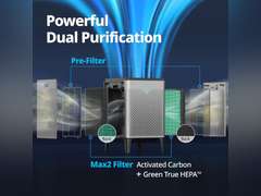 Coway Airmega 400S(G) App-Enabled Smart Technology Compatible with Amazon Alexa True HEPA Air Purifier, Covers 1,560 sq. Ft, Graphite 550