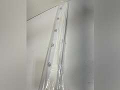 No Tools Cordless Aluminum Mini Blinds for Windows 1" No Drill Metal Room Darkening Horizontal Window Blinds No Screws Venetian Custom Window Shades for Home Office Door,White 50