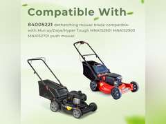 84005221 21 Lawn Mower Blade Replacement for Murray/Daye/Hyper Tough MNA152901 MNA152903 MNA152701 Push Mower Blade,Lawn Dethatcher Blade Replaces Parts 2105200317/2105200317A 22