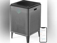 Coway Airmega 400S(G) App-Enabled Smart Technology Compatible with Amazon Alexa True HEPA Air Purifier, Covers 1,560 sq. Ft, Graphite 550