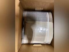 SahSahCasa 120"x120" 100% Cotton Oversized California King Bedspread Coverlet Quilt Set, Cal King Quilted Bedspread Extra Large Quilt, XL Bed Spread Lightweight Comforter, 3pc, Charcoal/Beige/Brown 180