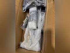 KEMIMOTO Tractor Canopy for ROPS, Tractor Sun Shade for Lawn Mower with 2" x 2" or 2" x 3" ROPS, Compatible with Kubota, John Deere, Cub Cadet, Adjustable Angle UV Rays Protection(some screws might be missing) 190