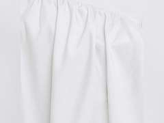 Amazon Basics Lightweight Ruffled Bed Skirt, Classic Style, Soft and Stylish 100% Microfiber with 16" Drop, Machine Washable, Wrinkle Free, Queen, Bright White, Solid 13