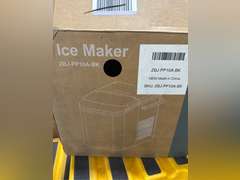 DUMOS Countertop Ice Maker with Handle, 26lbs/24H Portable Ice Machine, 9 Bullet Ice Cubes Ready in 6 Mins, Self-Cleaning, Quiet Compact Ice Maker for Home, Kitchen, RV, Camping, Black 50