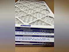 Aerostar 16x25x1 MERV 11 - 4 Count - Pleated HVAC, Furnace & Air Conditioner Filters - Removes Dust, Cold & Flu Germs, Lint, Mold, Pet Dander, Allergy-Causing Pollen, Smog & Smoke 35