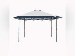 E-Z UP 13x13 ONE-UP Instant Canopy Tent Pop Up Outdoor Shade Tent with Vented Top, Adjustable Height & Roller Bag 169