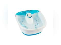 Homedics Bubble Mate Heated Foot Spa Bubble Foot Massager with Raised Massage nodes and Removable Pumice Stone 30