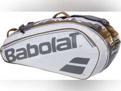 Babolat Pure Wimbledon Racquet Holder x6 Tennis Bag (White), 75 x 32 x 32 cm 120