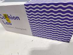 C CUSHION LAB Deep Sleep Pillow, Patented Ergonomic Contour Design for Side & Back Sleepers, Orthopedic Cervical Shape Gently Cradles Head & Provides Neck Support & Shoulder Pain Relief - Calm Grey 100