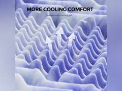 Dreamsmith 3 Inch 7-Zone Full Memory Foam Mattress Topper, Cooling Gel Infused Foam Mattress Topper Full for Pressure Relief, CertiPUR-US Certified 86