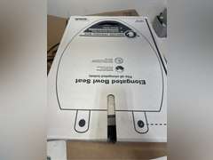 KOHLER 4636-RL-NY Cachet ReadyLatch Elongated Toilet Seat Slow Close, Soft Close Toilet Seat Quiet Lid, Contoured Grip-Tight Bumpers Installation Hardware, Apartment Essentials, Dune 64