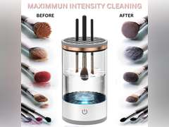 BENCHIZ Electric Makeup Brush Cleaner, Makeup Brush Cleaner Machine, Automatic Cosmetic Brush Cleaner with Cleaner Mat 16