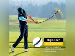 Golf Swing Trainer Aid and Correction for Strength Grip Tempo & Flexibility Training Suit for Indoor Practice Chipping Hitting Golf Accessories 43
