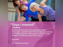 Equate Options Women's Incontinence Pads, Moderate Absorbency, Long Length (60 Count) 10