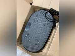 Vibration Plate Exercise Machine, Vibrating Fitness Platform for Lymphatic Drainage, 450 lbs Capacity Full Body Shaker Workout Equipment, Bluetooth Shaping Vibrate Plate, Board Sport for Home Exercise(missing parts) 76