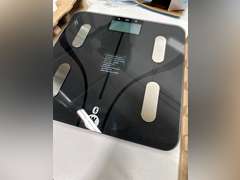 Weight Watchers Scales by Conair Smart Scale for Body Weight, Digital Bluetooth Smart Bathroom Scale with Body Fat, Muscle, and BMI in Black 61