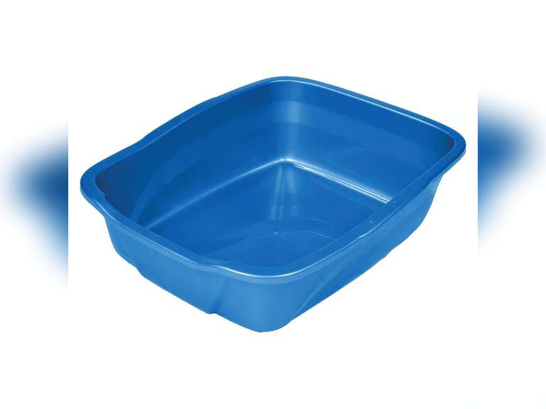Van Ness Plastic Blue Cat Litter Pan 2 pk 13