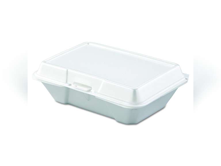 Dart 205HT1 All Purpose Perforated Foam Hinged Container, 9 X 6 Inches (Case of 200) 31