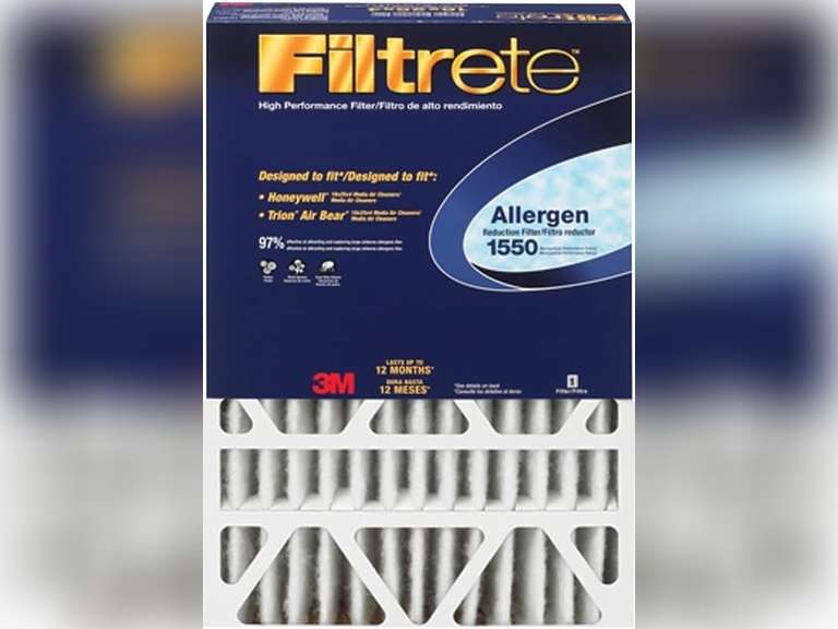 (See picture) 3M DP01DC-4 Filtrete Ultra Allergen Healthy Living Electrostatic High-Performance Air Filter, 16-inches x 25-inches x 4-inches 32