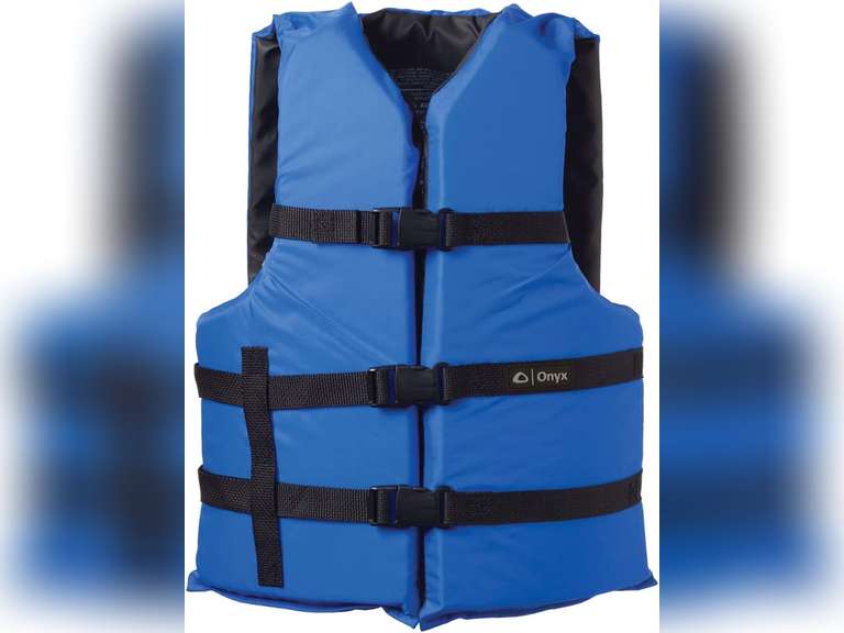 Onyx General Purpose Coast Guard Approved Boating Life Jacket 30
