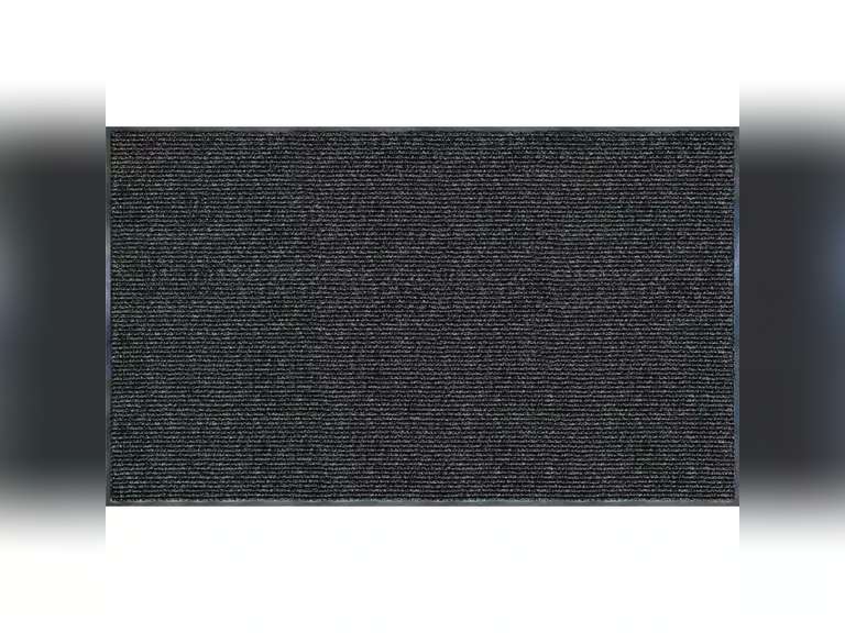 Trafficmate Rac TrafficMaster Enviroback Charcoal 60 in. x 36 in. Recycled Rubber ...