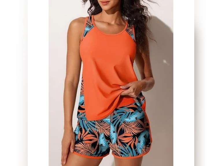 Summer Mae Blouson Tankini Swimsuits for Women 2025 Tummy Control