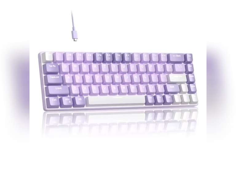 Qrt Keyboard MageGee Portable 60% Mechanical Gaming Keyboard, Mk-Box LED Backlit ...