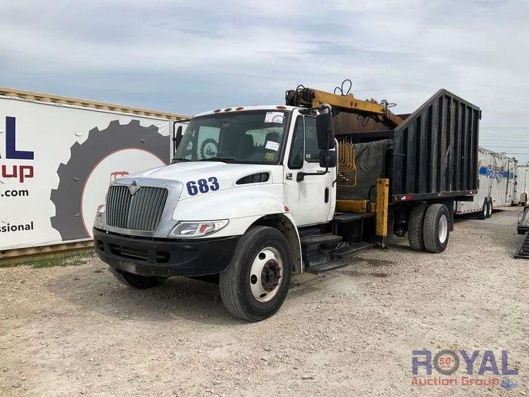 2007 International Grapple Debris Dump Truck Royal Auction Group