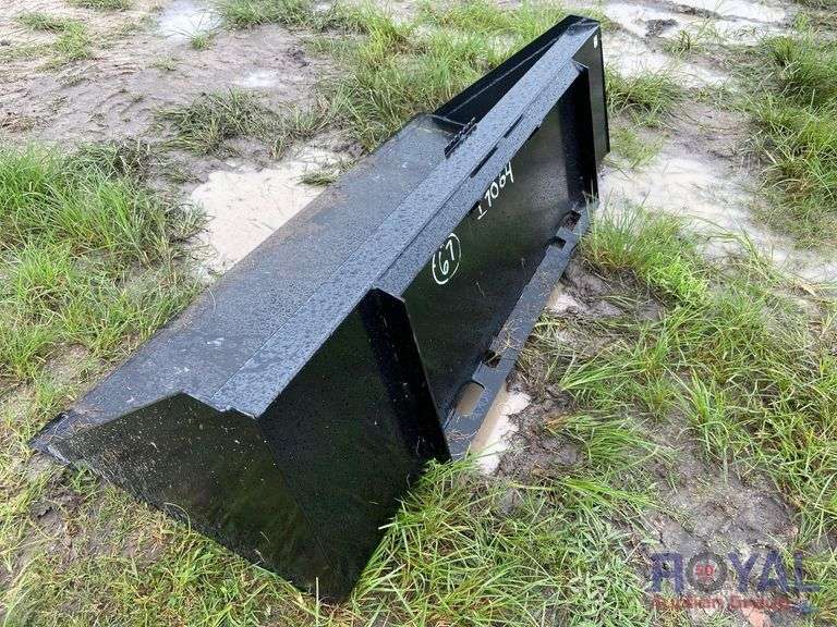 2023 72 inch Kivel Skid Steer Bucket