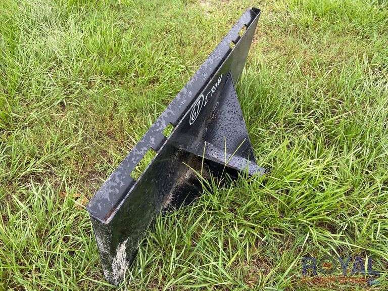 Unused Trailer Mover Hitch Plate Skid Steer Attachment