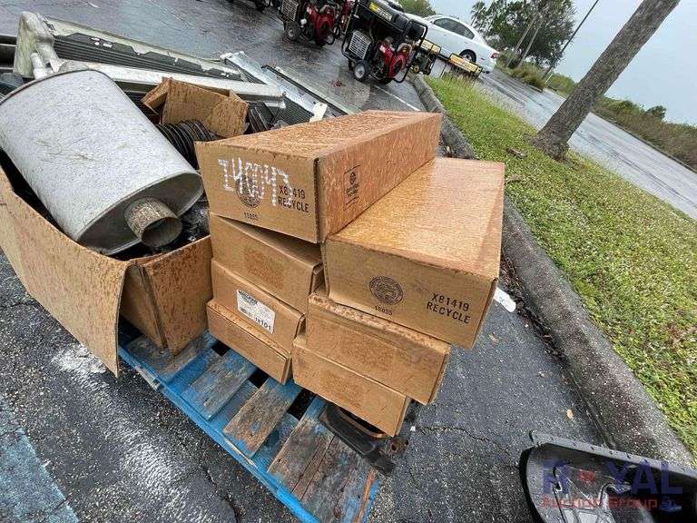 Lot of Rudders, Radiators and Mufflers Royal Auction Group