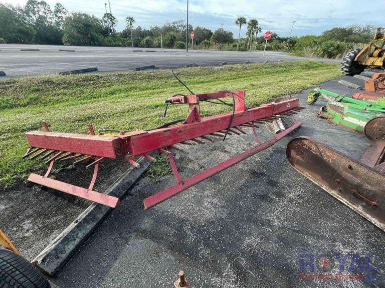 3 pt Hitch Rake Attachment Royal Auction Group