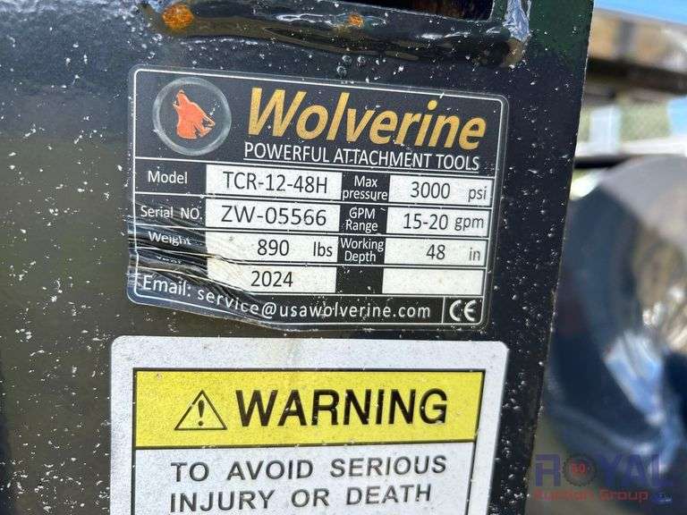 skid steer trencher Royal Auction Group