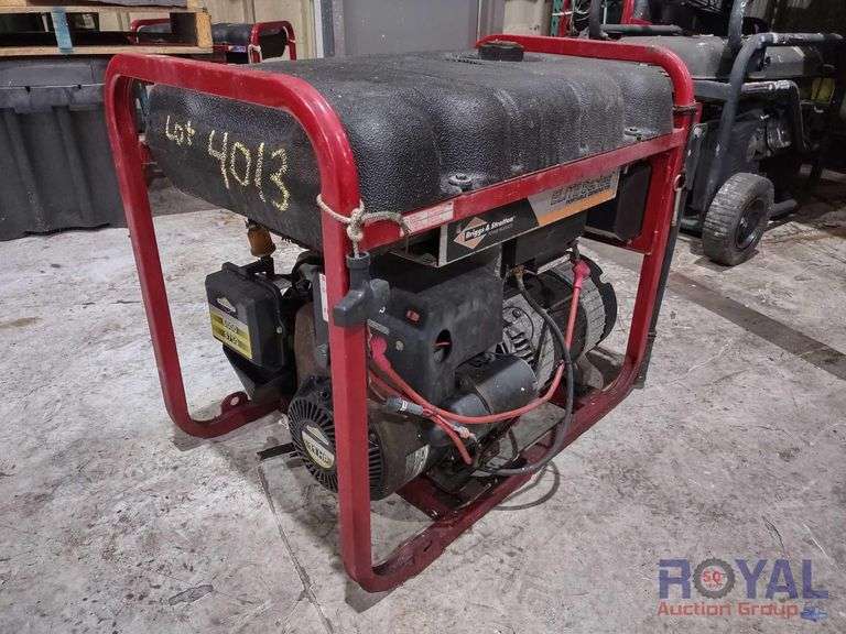 Briggs and Stratton 8500 Watt Generator Royal Auction Group