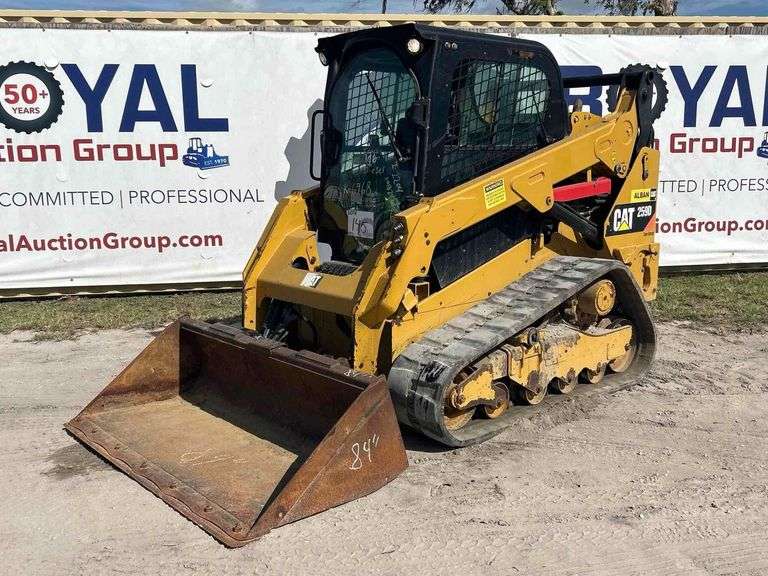 2018 Caterpillar 259d Skid Steer Track Loader Royal Auction Group 2018 Caterpillar 259d Skid Steer Track Loader Royal Auction Group