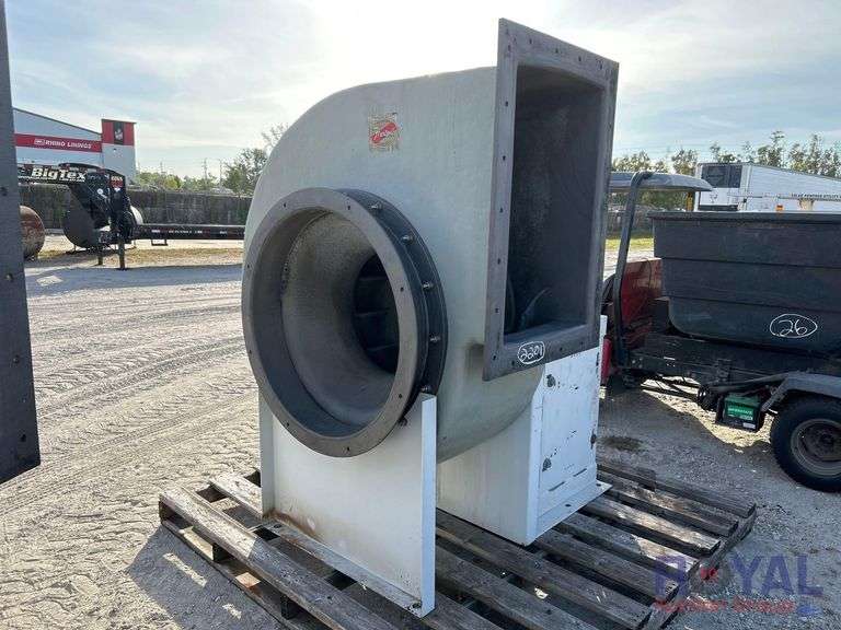 Hartzell Series 41 Fiberglass Backward Curved Centrifugal Fan