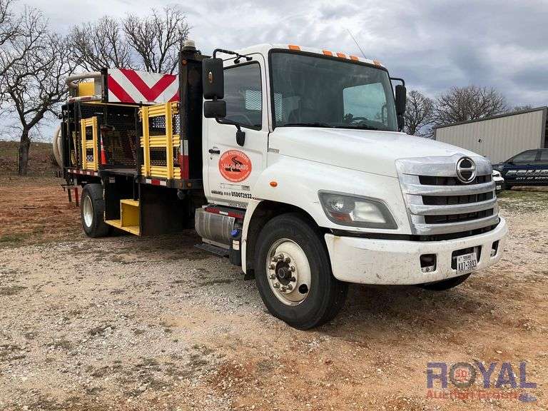 2017 Hino 338 TMA Attenuator Truck Royal Auction Group