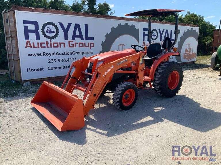 2020 Kubota L3901 4WD Loader Tractor Royal Auction Group