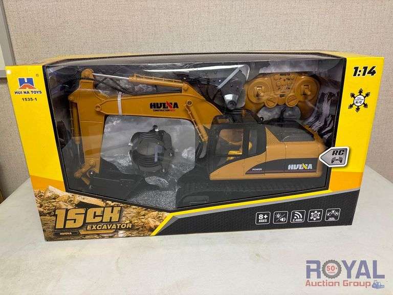 Hulna RC 15CH Excavator Toy - Royal Auction Group