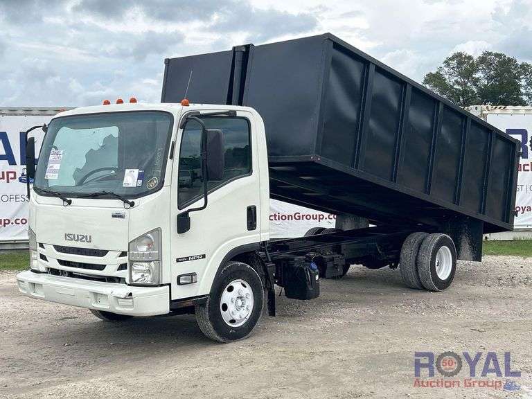 2016 Isuzu NPR Landscape Dump Truck